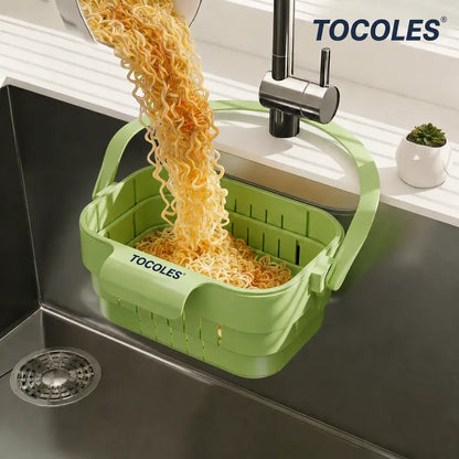 Over-the-Sink Expandable Collapsible Colander Basket & Strainer | Buy 1 Get 1 Free