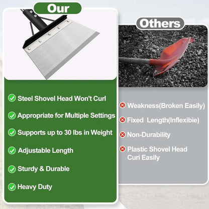 Stainless Steel Weed & Moss Cleaning Shovel