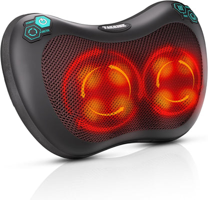 Instant Neck & Back Pain Relief Pillow with Soothing Heat