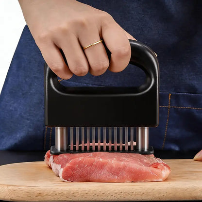 48-Blade Ultra Sharp Meat Tenderizer Tool for Juicier Steak & Faster Marinade | Buy 1 Get 1 Free