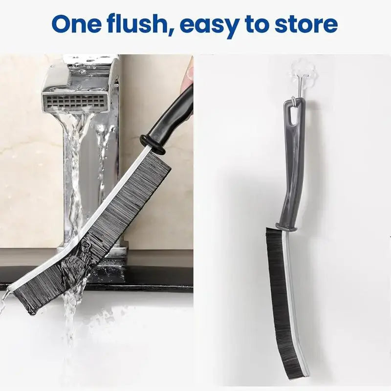 Ultra-Hard Bristle Crevice Cleaning Brush for Deep Gaps & Track Grooves | Buy 1 Get 1 Free