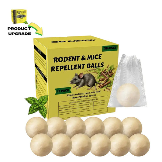 Natural Peppermint Rodent Repellent Balls – Car Engine Protection