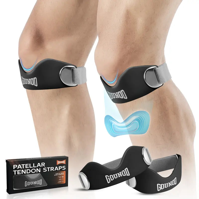 Targeted Patellar Tendon Strap for Instant Knee Pain Relief & Athletic Support | Buy 1 Get 1 Free