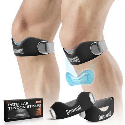 Targeted Patellar Tendon Strap for Instant Knee Pain Relief & Athletic Support | Buy 1 Get 1 Free