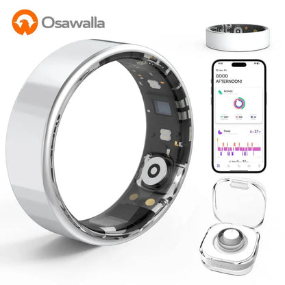 Smart Health Ring with Sleep & Activity Tracker – Zero Subscription Fees