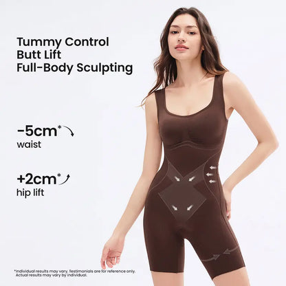 Instant Tummy Control & Butt Lifting Bodysuit with Easy Bathroom Drop-Seat