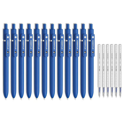 Smooth Writing Retractable Gel Pen with 3 Free Refills | Buy 1 Get 1 Free