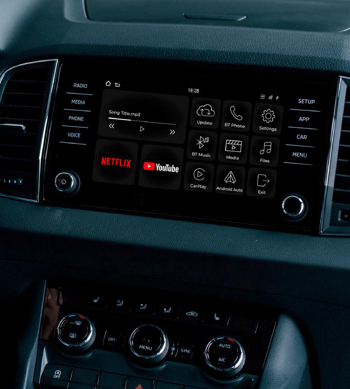 Wireless CarPlay AI Box Stream YouTube & Netflix