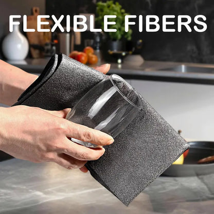 Thickened Magic Microfiber Cleaning Cloth for Streak-Free & Lint-Free Shine | Buy 2 Get 1 Free