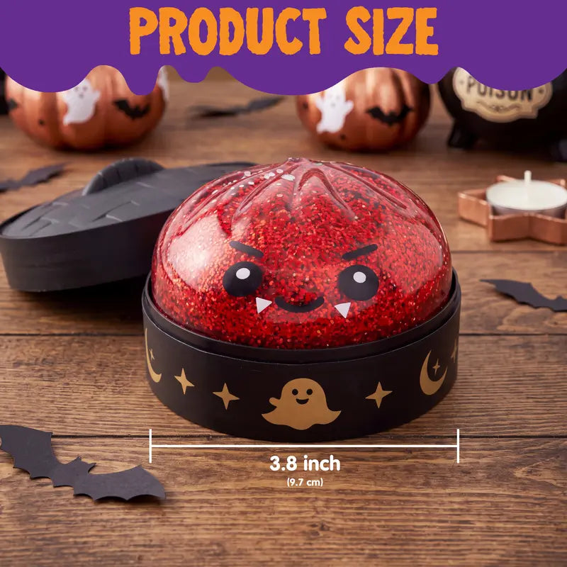 Halloween Glitter Dumpling Squishy Stress Relief Toy