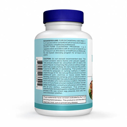 Flush Waste & Relieve Bloating with 15-Day Gut Cleanse Capsules
