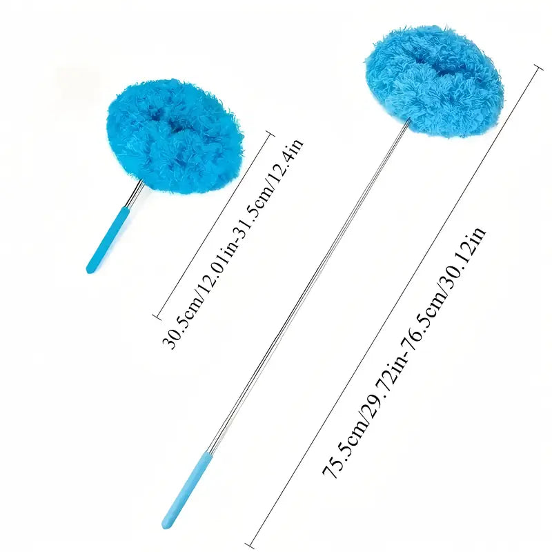 Extendable Ceiling Fan Duster – 360° Wrap-Around Cleaning Without Ladders | Buy 1 Get 1 Free