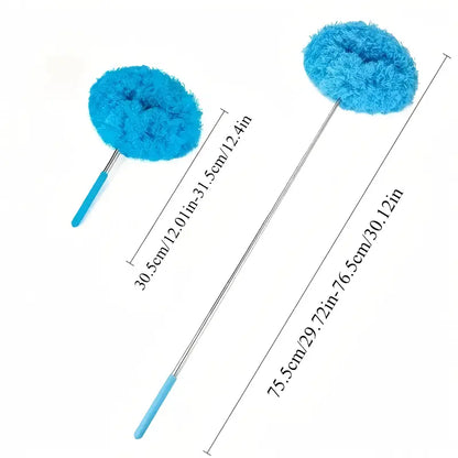 Extendable Ceiling Fan Duster – 360° Wrap-Around Cleaning Without Ladders | Buy 1 Get 1 Free
