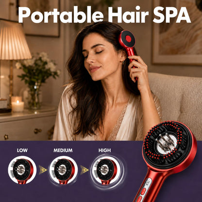 Deep Scalp Massager & Liquid Applicator Brush for Thicker Fuller Hair