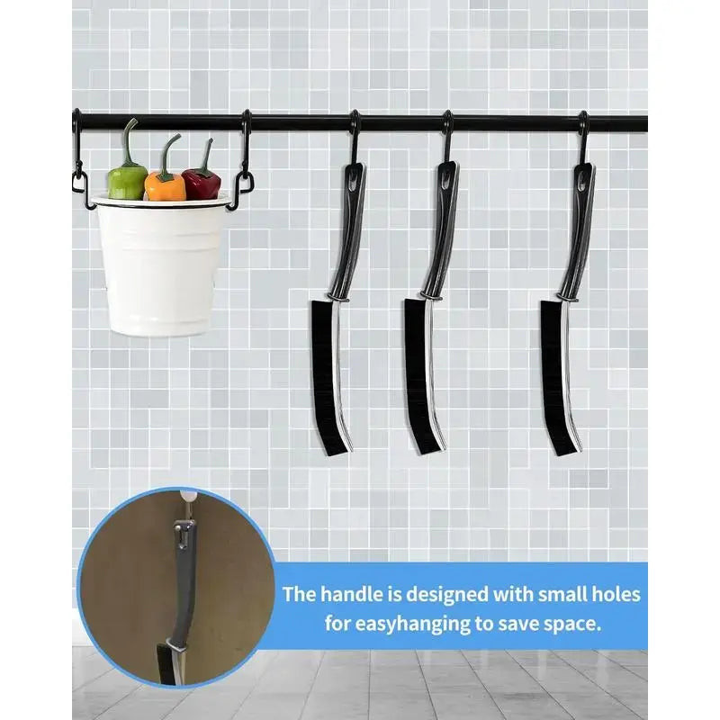 Ultra-Hard Bristle Crevice Cleaning Brush for Deep Gaps & Track Grooves | Buy 1 Get 1 Free