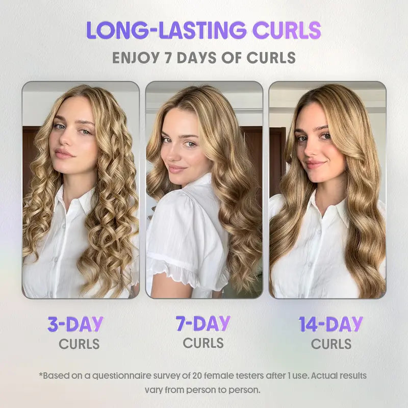 One-Touch Auto-Rotating Airflow Styler for Effortless Long-Lasting Curls