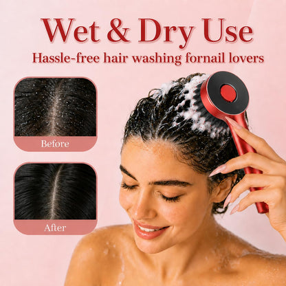 Deep Scalp Massager & Liquid Applicator Brush for Thicker Fuller Hair