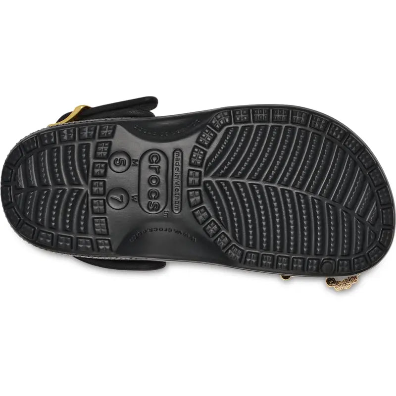 Chic Metallic Buckle Clogs: Lightweight Comfort & Style