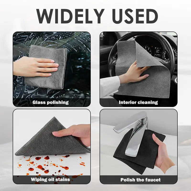 Thickened Magic Microfiber Cleaning Cloth for Streak-Free & Lint-Free Shine | Buy 2 Get 1 Free