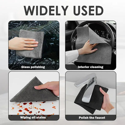 Thickened Magic Microfiber Cleaning Cloth for Streak-Free & Lint-Free Shine | Buy 2 Get 1 Free