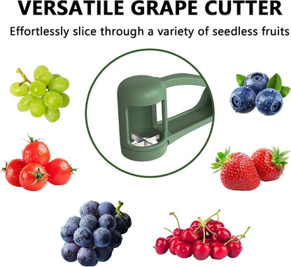 Quick Grape & Cherry Tomato Slicer for Safe Snack Prep | Buy 1 Get 1 Free