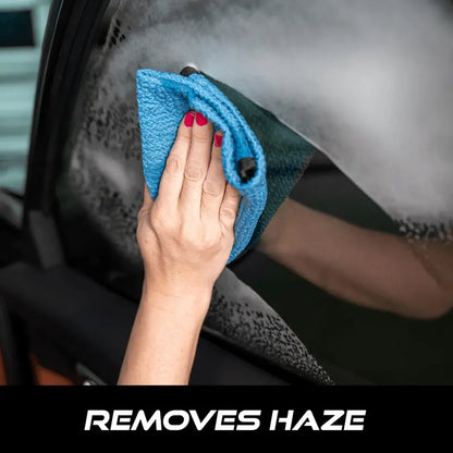 Streak-Free Crinkle Glass Cleaning Towels