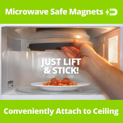 Magnetic Collapsible Microwave Splatter Cover
