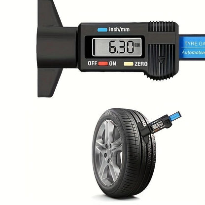 Precision Digital Tire Tread Depth Gauge for Instant Road Safety | Buy 1 Get 1 Free
