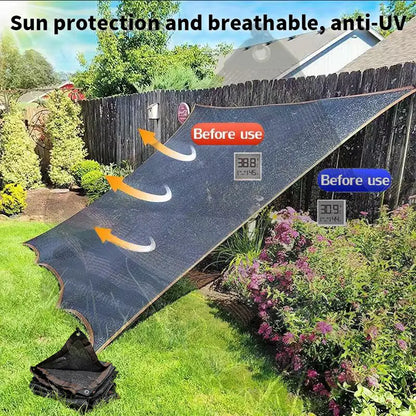 Heavy Duty Outdoor Privacy Screen Fence Shade Mesh Net