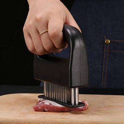 48-Blade Ultra Sharp Meat Tenderizer Tool for Juicier Steak & Faster Marinade | Buy 1 Get 1 Free