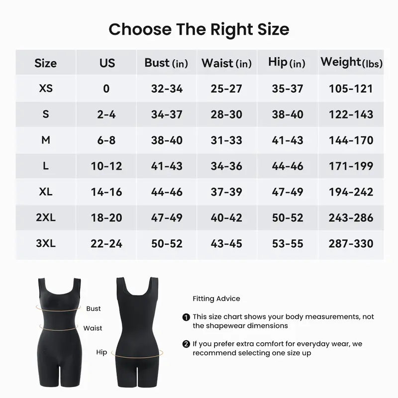 Instant Tummy Control & Butt Lifting Bodysuit with Easy Bathroom Drop-Seat