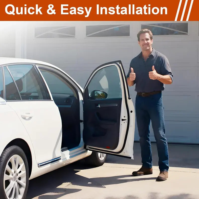 5-Hole Soundproof Car Door Weather Stripping