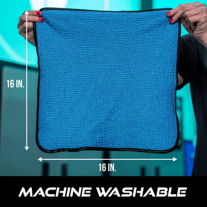 Streak-Free Crinkle Glass Cleaning Towels