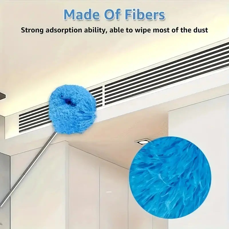Extendable Ceiling Fan Duster – 360° Wrap-Around Cleaning Without Ladders | Buy 1 Get 1 Free