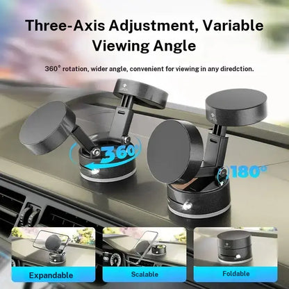 Ultra-Strong Vacuum Magnetic Car Phone Mount | Buy 1 Get 1 Free