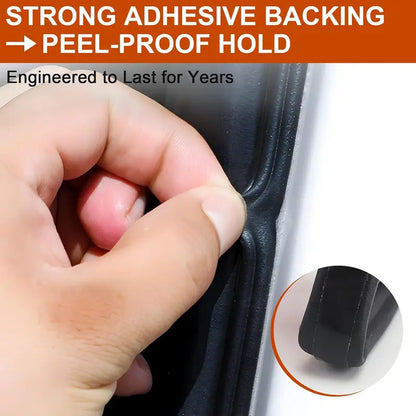 5-Hole Soundproof Car Door Weather Stripping