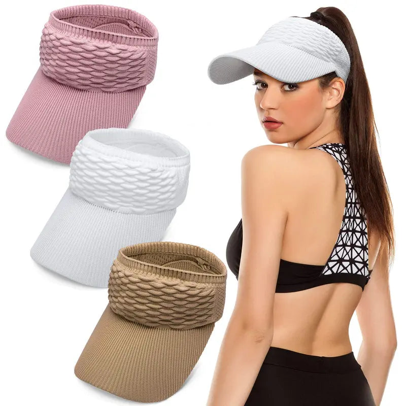 UPF 50+ Sun Visor Hat - Block 99% UV Rays with Breathable Cooling Comfort | Buy 2 Get 1 Free