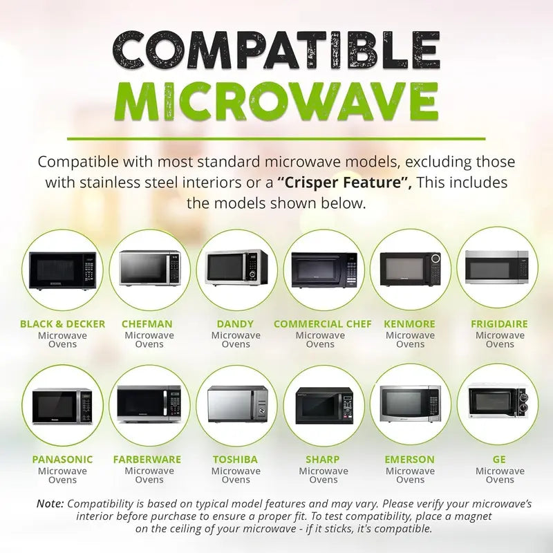 Magnetic Collapsible Microwave Splatter Cover