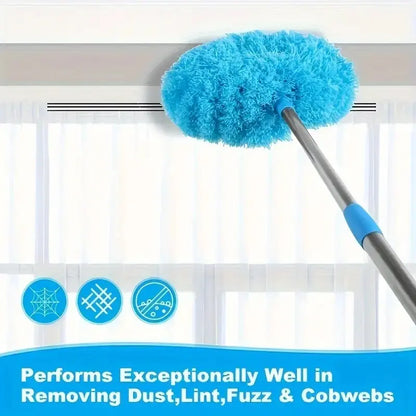Extendable Ceiling Fan Duster – 360° Wrap-Around Cleaning Without Ladders | Buy 1 Get 1 Free