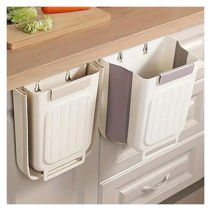 Foldable Hanging Kitchen Trash Can for Cabinet Doors | Buy 1 Get 1 Free