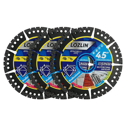 4.5" Vacuum Brazed Multi-Purpose Diamond Saw Blade for All Materials