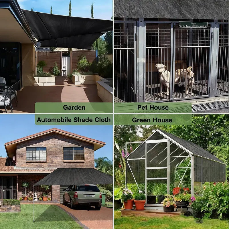 Heavy Duty Outdoor Privacy Screen Fence Shade Mesh Net