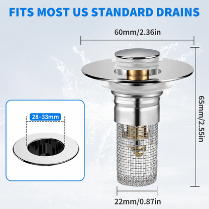 Upgrade to the Universal Pop-Up Sink Stopper