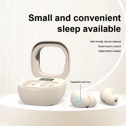 Ultra-Discrete Sleep Earbuds for All-Night Comfort & Total Noise Isolation