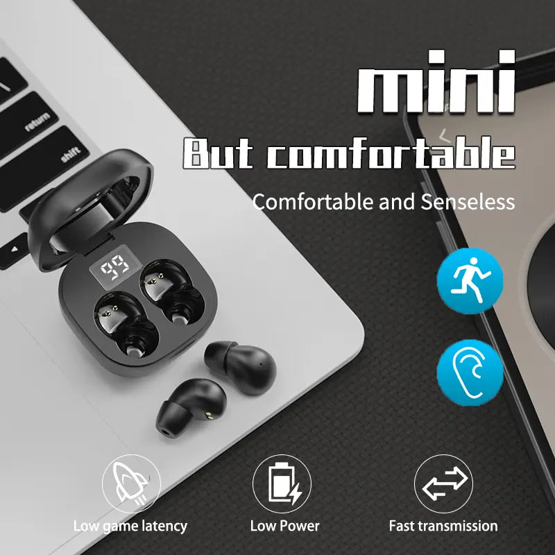 Ultra-Discrete Sleep Earbuds for All-Night Comfort & Total Noise Isolation