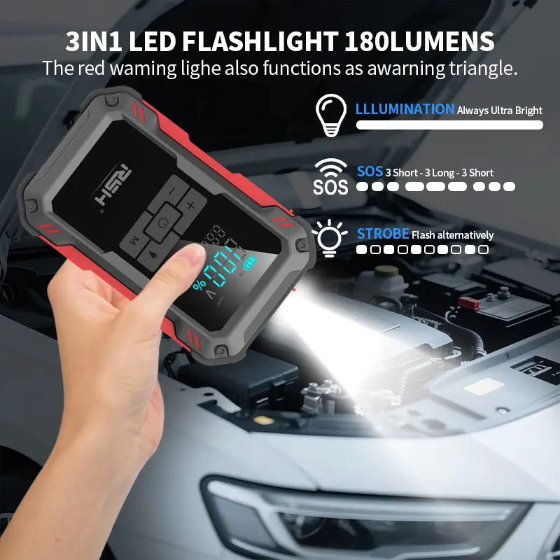 Instant 4000A Car Jump Starter with 150PSI Tire Inflator