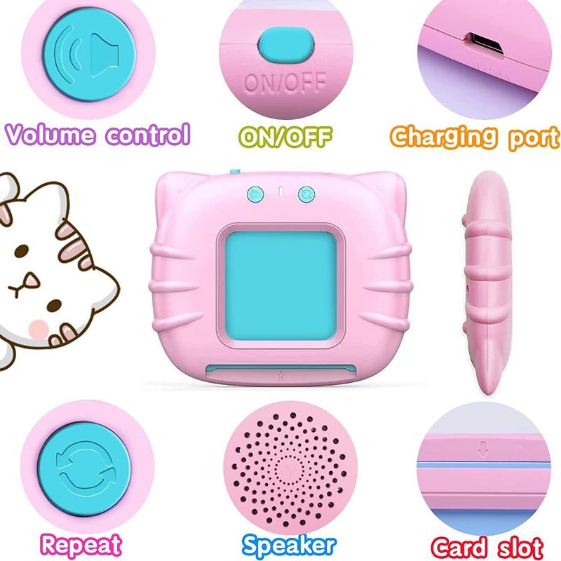 Interactive Talking Flash Cards Toddler Bilingual Learning Toy