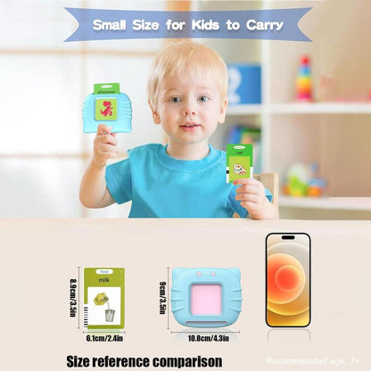 Interactive Talking Flash Cards Toddler Bilingual Learning Toy