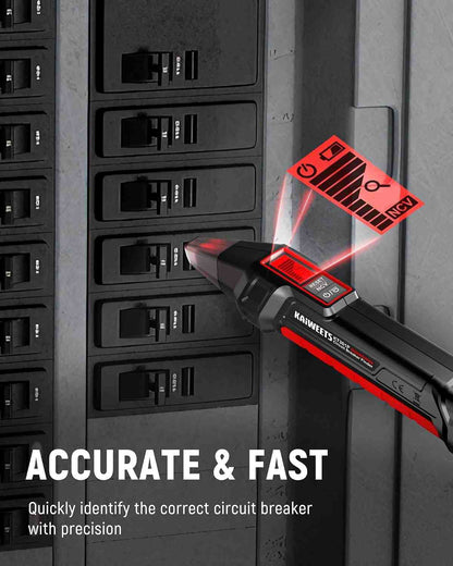 Instant Circuit Breaker Finder & Digital Outlet Tester Kit