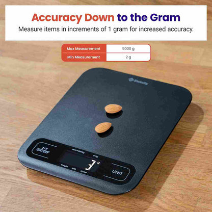 Smart Nutrition Food Scale with Macro & Calorie Tracking App